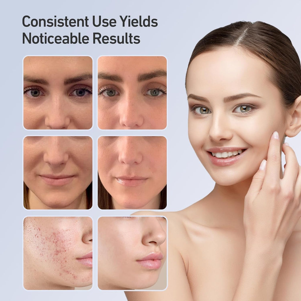 Red Light Therapy Mask For Face,7 Colors Led Face Mask Light Therapy,At-Home Photon Skin Care
